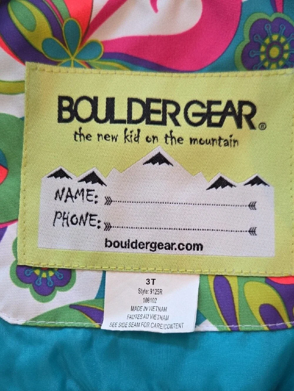 Boulder Gear | Multicolor Snow Bib Pants
